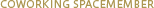COWORKING SPACE MEMBER